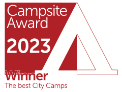 Winner the best City Camps Campsite Award 2023