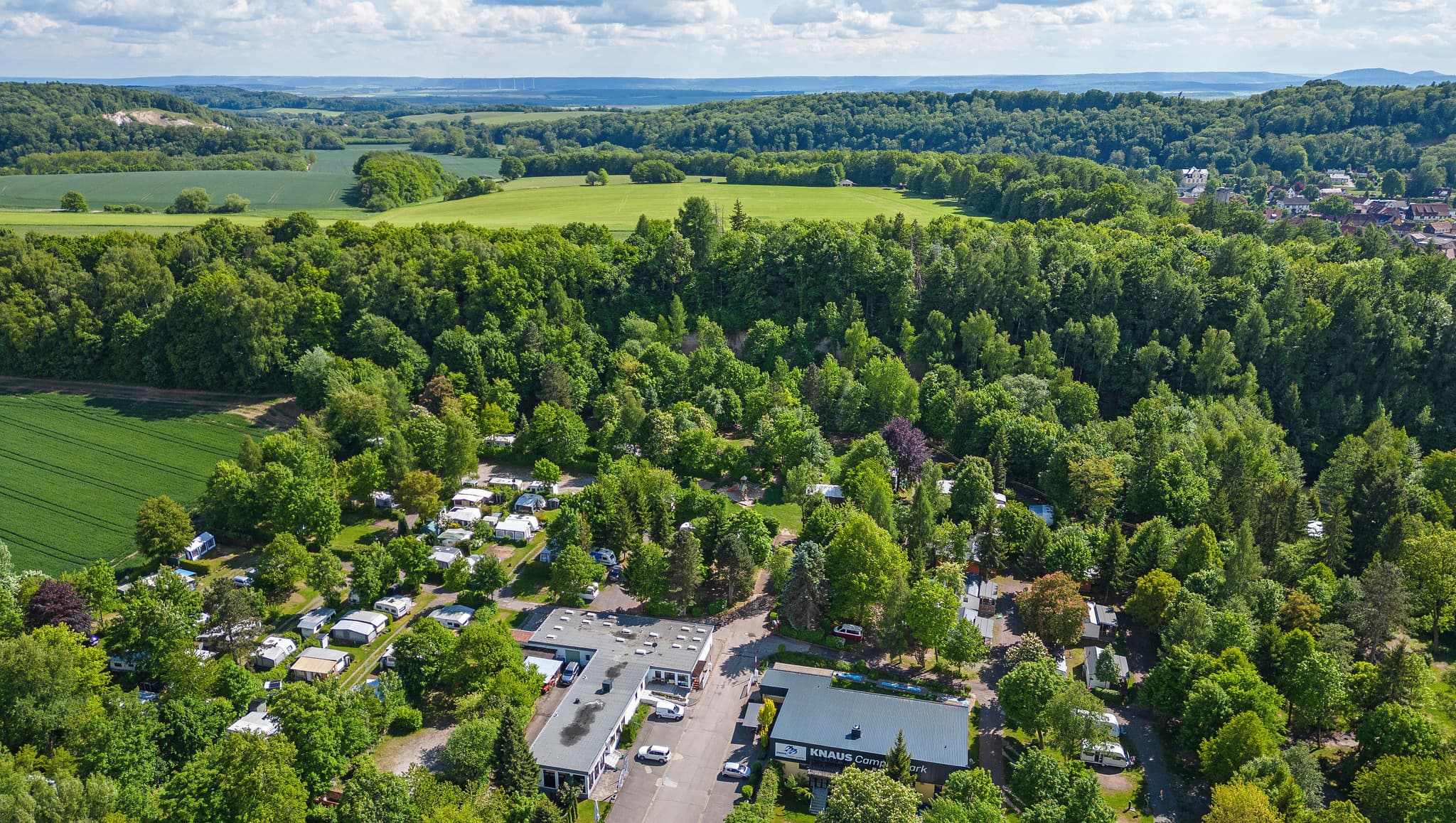 Vogelperspektive Hintergrundbild